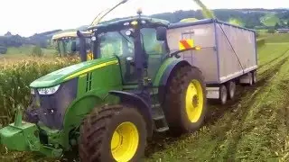 Neven Granich 2016 Maize Harvest in New Zealand, Waikato. Krone 1100