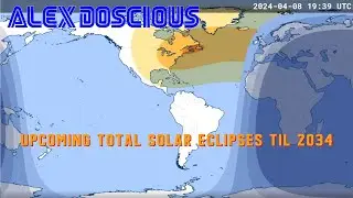 Upcoming total solar eclipses #eclipse #solareclipse #totalsolareclipse
