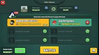 Mini Militia Custom Match Live With Warrior Firefly