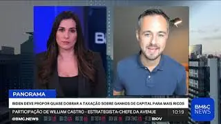 William Castro, da Avenue avalia repercuss&atilde;o dos impostos de Joe Biden