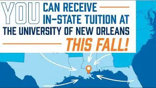 Get in-state tuition with UNO's Gulf State Promise!