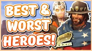Overwatch - BEST AND WORST HEROES TO PLAY IN SEASON 33