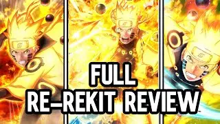 Six Paths Naruto (Re-Rekit) Full Kit Review // Naruto X Boruto Ninja Voltage