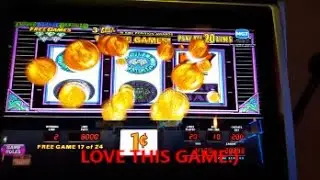 TRIPLE DOUBLE DIAMOND |AWESOME WINS ON MAX BET | LOTS OF FREE (BONUS) GAMES