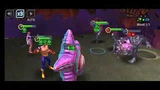 DC LEGENDS EPIC BATTLE GAMEPLAY against 