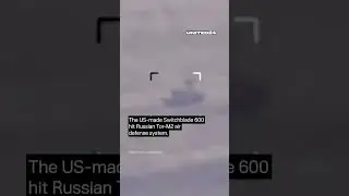 US-made Switchblade 600 Drone Hit Russian Tor-M2 Air Defense System #warinukraine #drone