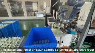🌟 ESTUN CoDroid cobot in Solenoid Valve Manufacturing