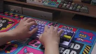 Atelier Haven Haven60 with lubed Cherry MX Clears Typing Sounds