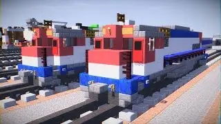 Minecraft Korail EMD GT-26CW-2 Train to Busan Tutorial