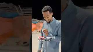 Out and about with my friend answering some questions in hargeisa