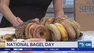 Celebrating National Bagel Day with Spread Bagelry | PHL17 Morning News