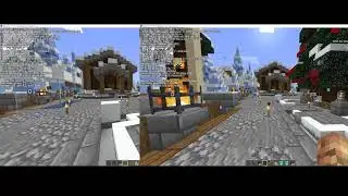 Out of Sight Minecraft Mod - On (left side) / Off (right side) comparison