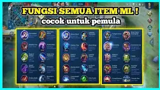Fungsi semua item mobile legend ! guna item-item ml, sedikit penjelasan item mobile