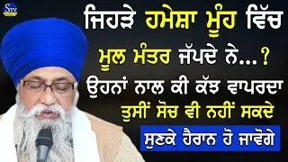 Je Mool Manter Di Shakti Jaldi Vekhni Ta Eh 10 Kam Krlo ( Moolmanter Takat )| Giani Thakur Singh Ji