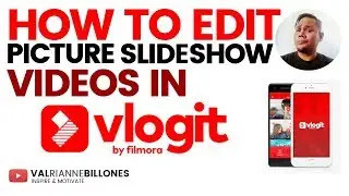 HOW TO EDIT PICTURE  SLIDESHOW IN VLOGIT BY FILMORA 2018