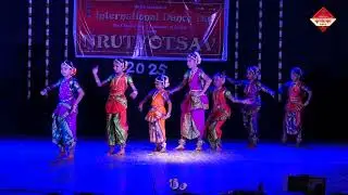 Natya Ganapati ge Pushpanjali Veena nrutya kala academy #solapur #bharatanatyam #dance  #shastriya