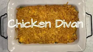 Unbelievably Tasty!  Chicken Divan Casserole #casserolerecipe