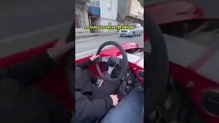 Hasbulla first time driving