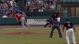Rochester's Rodriguez hits homer