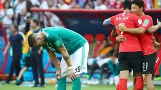 World Cup 2018 Germany defeat against Korea,, which makes Germany can not qualify