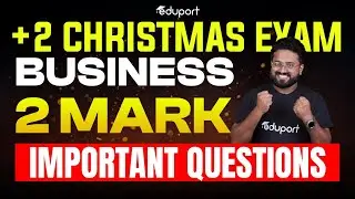 Plus Two Business Studies | 2 Mark Sure Questions | Prediction Questions | Eduport