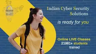 Indian Cyber Security Solutions | Admission Open | Online LIVE Class