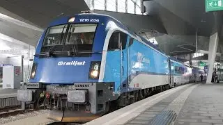 [RJ 73] ČD Railjet SIEMENS ES64U4 For Graz Hbf | Wien Hbf
