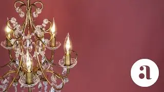 Theresa 5 Light Gold Crystal Chandelier Product Video | Amalfi Decor