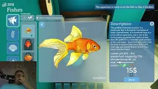 A relaxing sandbox game with aquariums - Aquarist