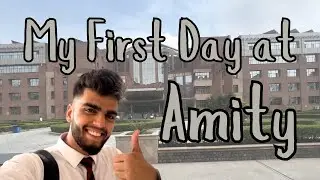 My First Day at Amity !! *orientation day 1&2