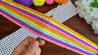 💯Wow Amazing💯👌 How to make an eye-catching crochet ?
