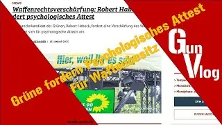 Robert Habeck fordert psychologische Atteste f&uuml;r Waffenbesitz