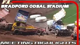 BriSCA F1 Stock Cars - Meeting Highlights ( Bradford Odsal Stadium - 25/03/23 )