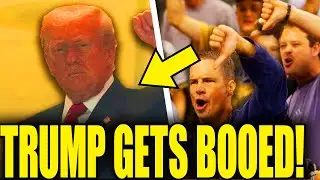Entire Arena Boos Trump and Ice &hellip; Instantly Sends Trump Spiraling!