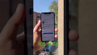 iOS 18.7.4 on iPhone XS (Security Update) #ios18 #ios18newupdate #ios18feature #iphonexs #tech