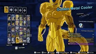 Dragon Ball Sparking Zero - Golden Metal Cooler VS Cumber SSJ 3