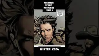 #ecuadragon06 #youtubeshorts #predator #wolverine #crossover #comics #aiaudio #audionarration