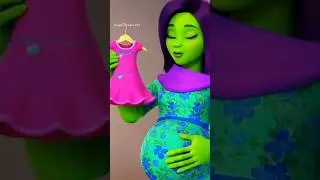 Disgust&rsquo;s pregnancy glow inside out #insideout