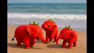 LAS STRAWBERRY ELEPHANTS DECEN STRAWBERRY 😁