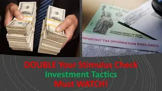 How to DOUBLE your $1400 Stimulus Check Money (Top 3 Investment Ideas)