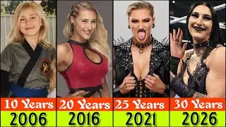 Rhea Ripley Evolution 1996&ndash;2026 | From Age 1 to 30 WWE Transformation 🔥