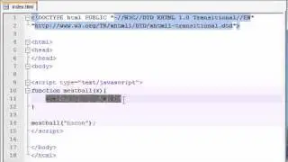 Учебник JavaScript для начинающих - 7 - Использование параметров с функциями