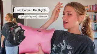 PACK + PREP WITH ME for a beach trip *without a suitcase*