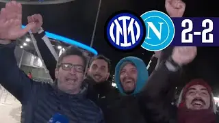 NAPOLETANI a SAN SIRO ⚽ Guardate la reazione dopo INTER-NAPOLI 2-2