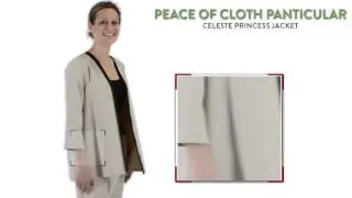 Peace of Cloth Panticular Celeste Princess Jacket - 3/4 Sleeve (For Women)
