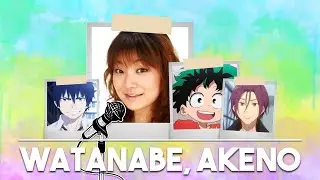 Support in Anime! (Watanabe Akeno spricht die Jugend)  -  Behind The Mic