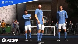 FIFA 24: Manchester City vs Arsenal | Haaland Skills | UCL | PS5 Highlights
