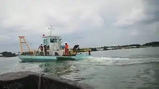anchor boat debugged successfully in Africa made by Weifang Dragon