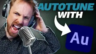 How to Autotune with Adobe Audition - 2 Minute TUTORIAL