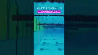 Letitia Sim powers through with a timing of 2:13.42, setting a new national record | SEA Games 2025